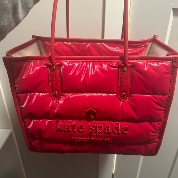 Kate Spade Red Purse - Picture 1 of 3
